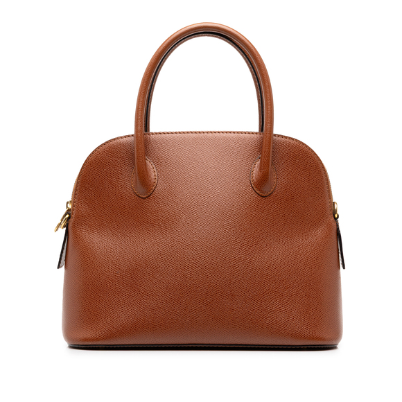 Celine Handbags - Pre-Loved Celine Leather Dome Satchel